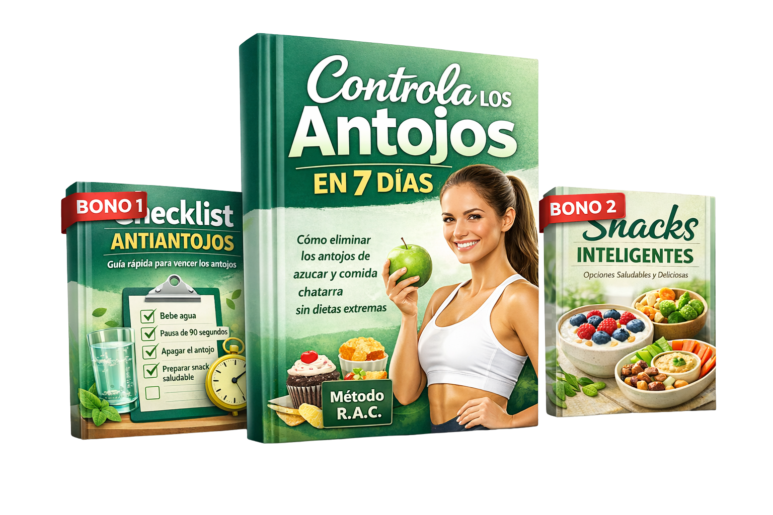 Guía Controla los Antojos en 7 Días + Bonos